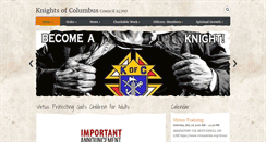 Desktop Screenshot of kofc14700.org